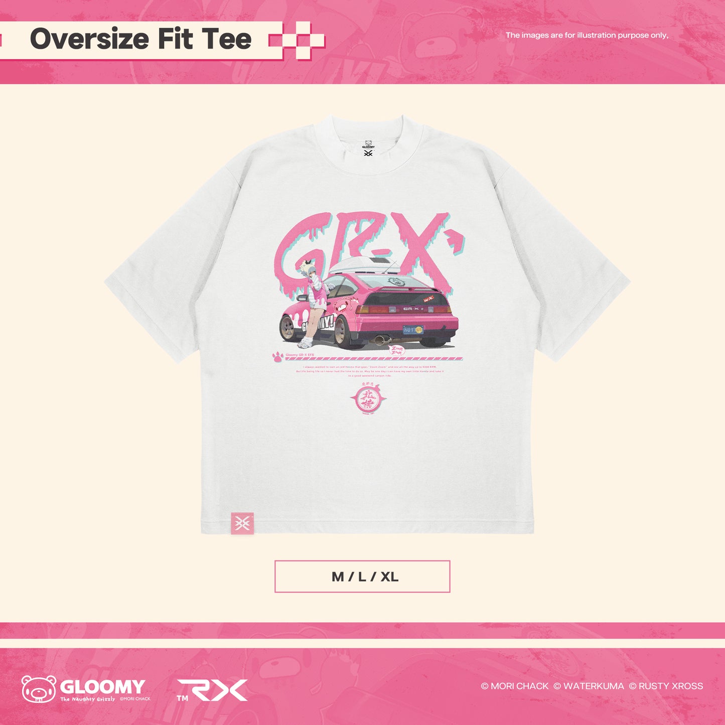 GR-X Oversize Fit T-shirt